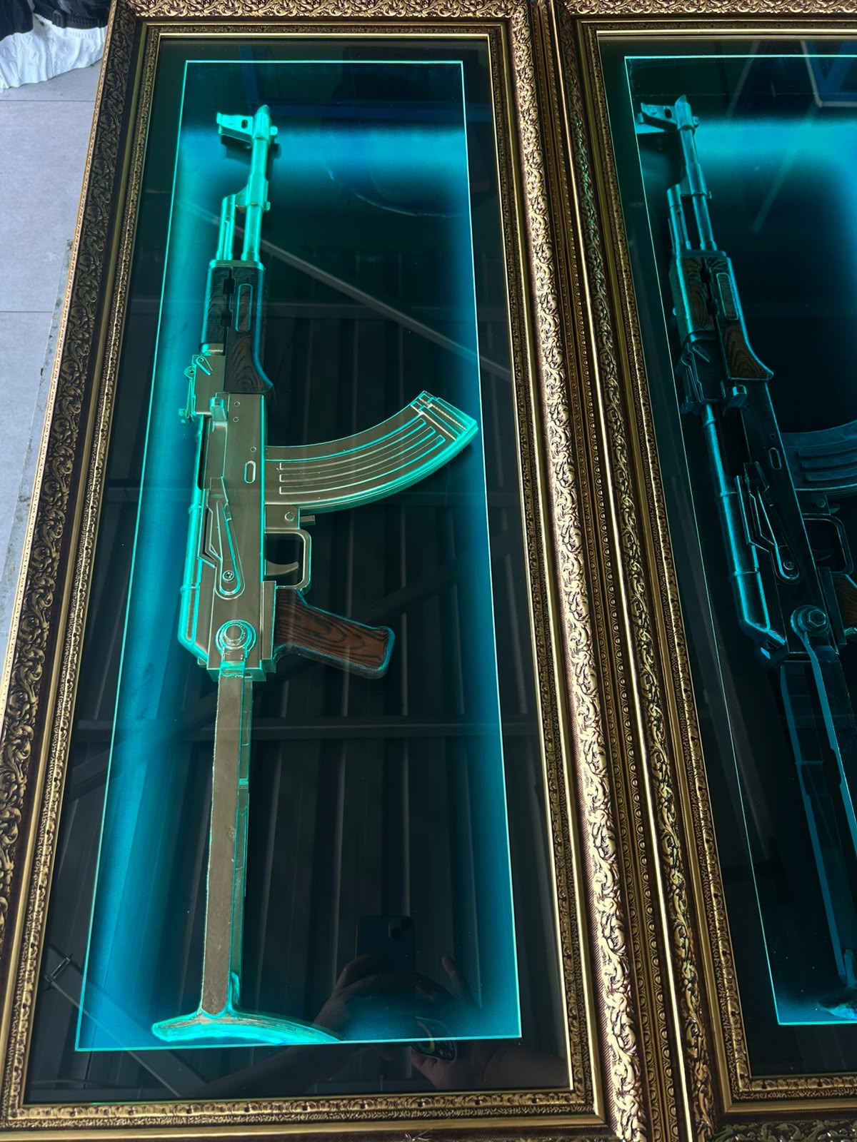 AK-47 ÇERÇEVELİ MODEL V-2