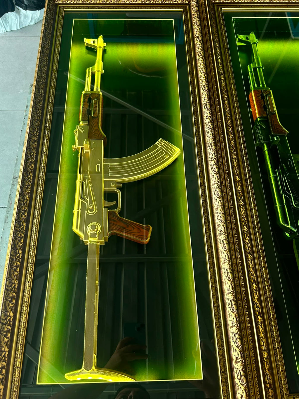 AK-47 ÇERÇEVELİ MODEL V-2