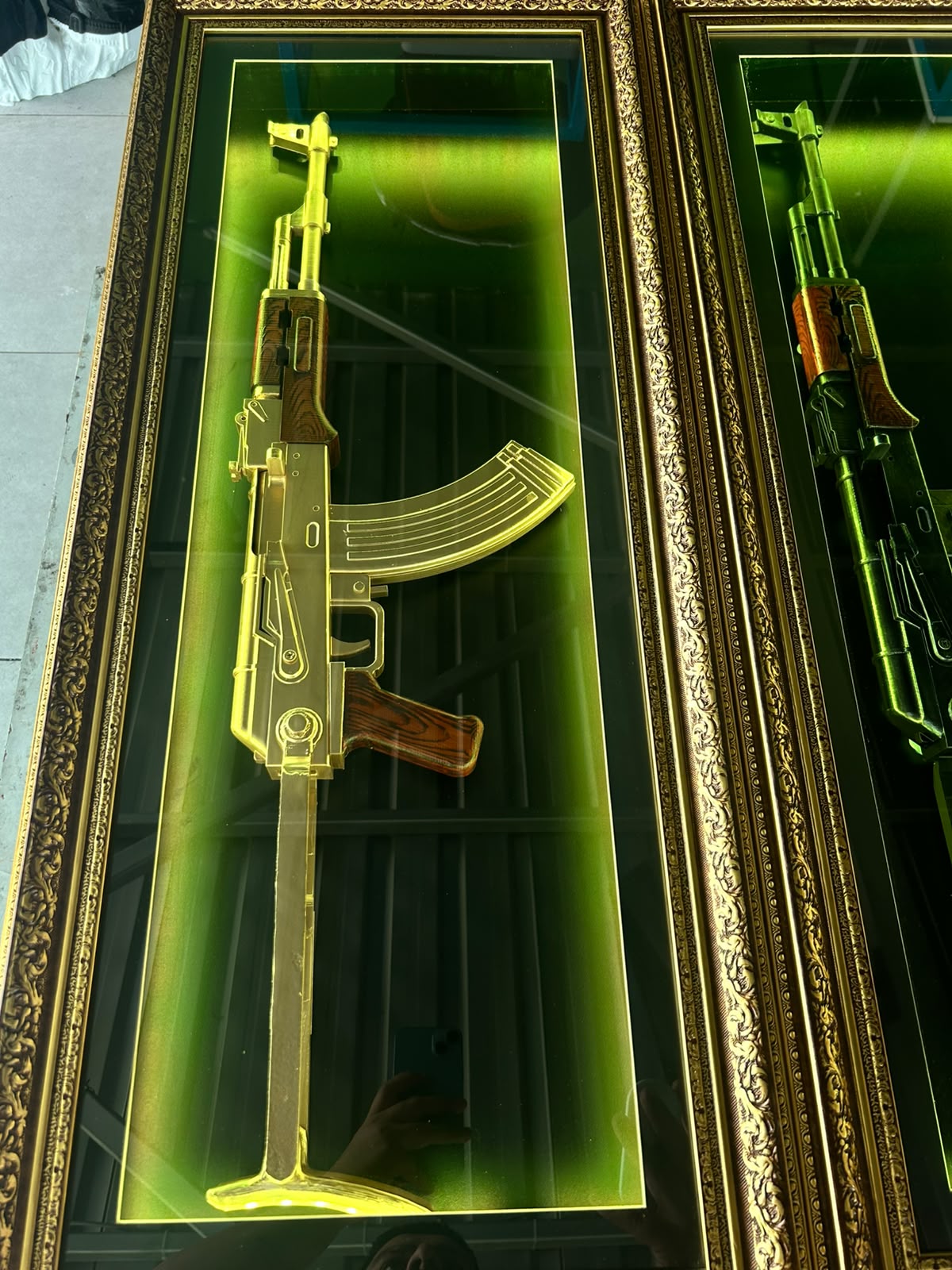 AK-47 ÇERÇEVELİ MODEL V-2