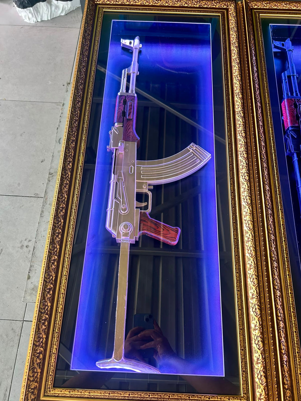 AK-47 ÇERÇEVELİ MODEL V-2