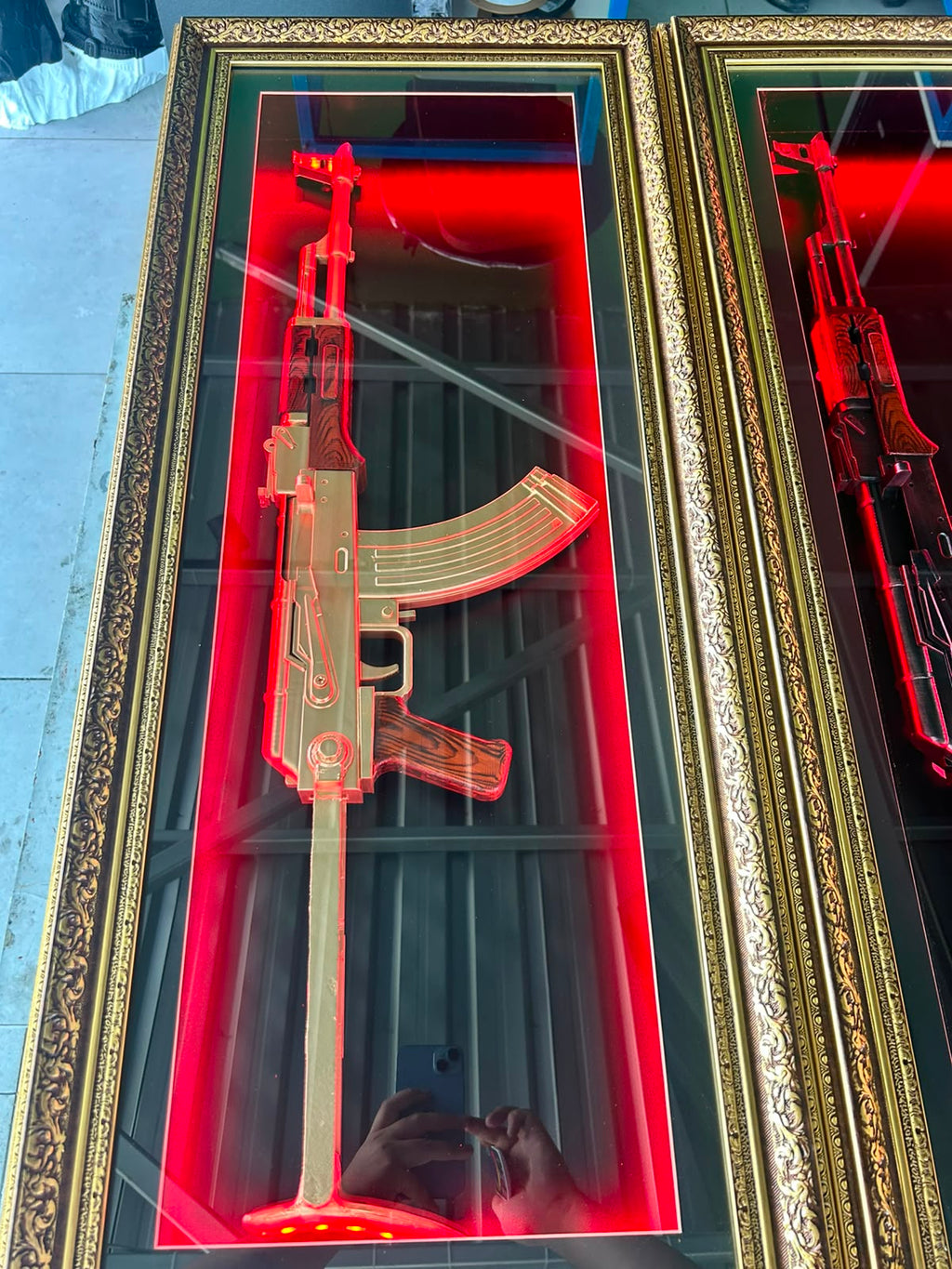 AK-47 ÇERÇEVELİ MODEL V-2