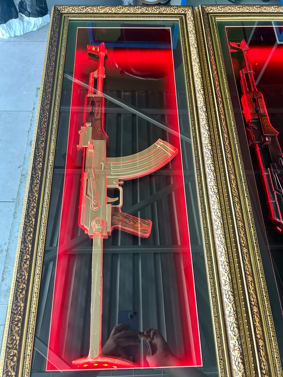 AK-47 ÇERÇEVELİ MODEL V-2