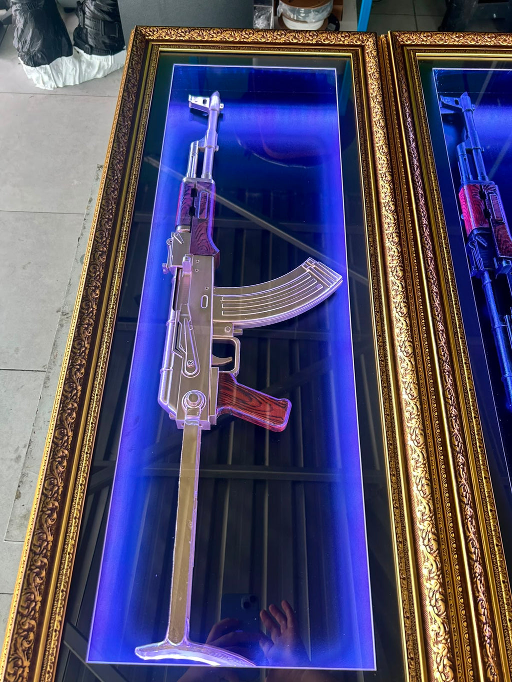 AK-47 ÇERÇEVELİ MODEL V-2
