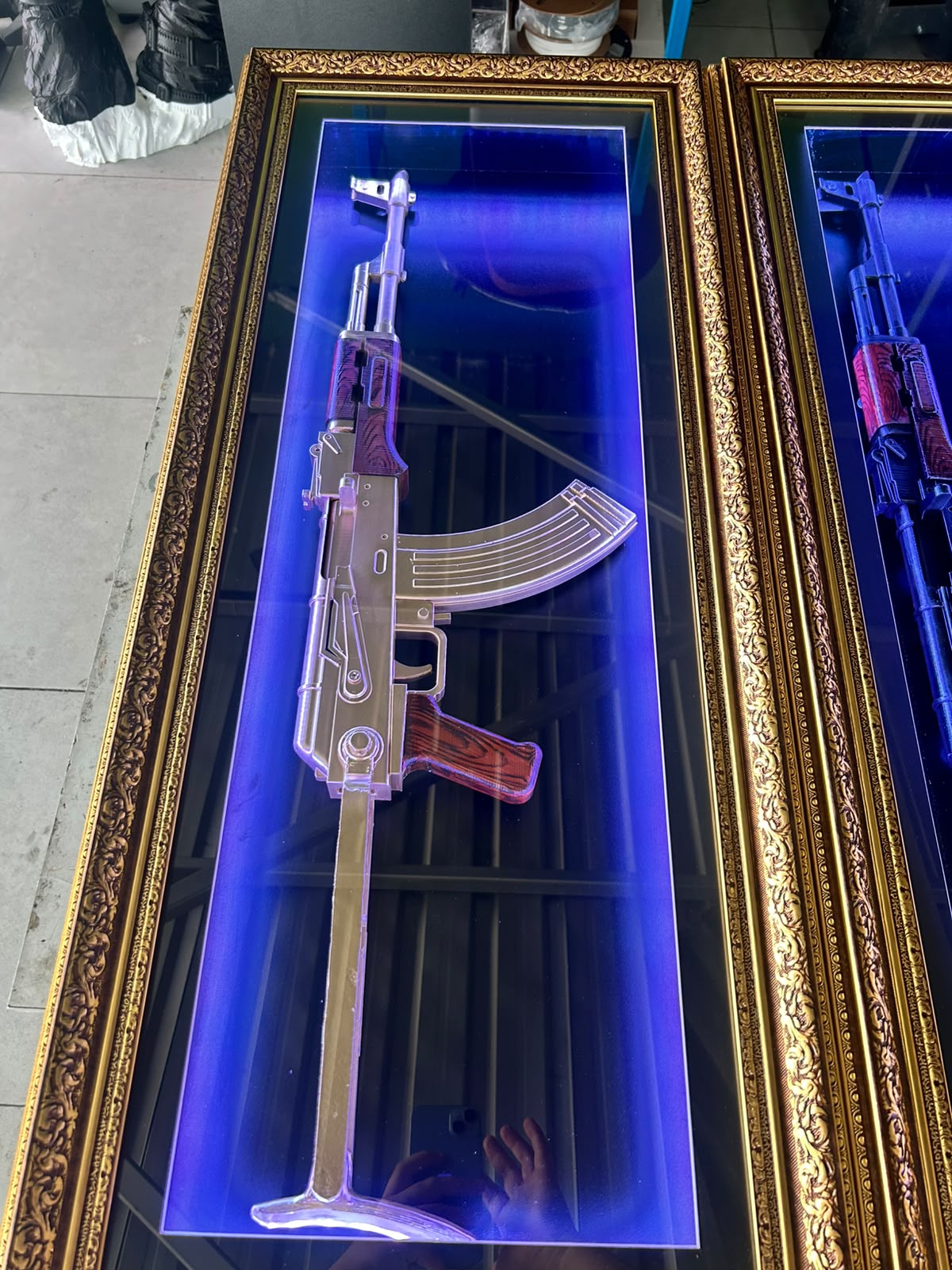 AK-47 ÇERÇEVELİ MODEL V-2