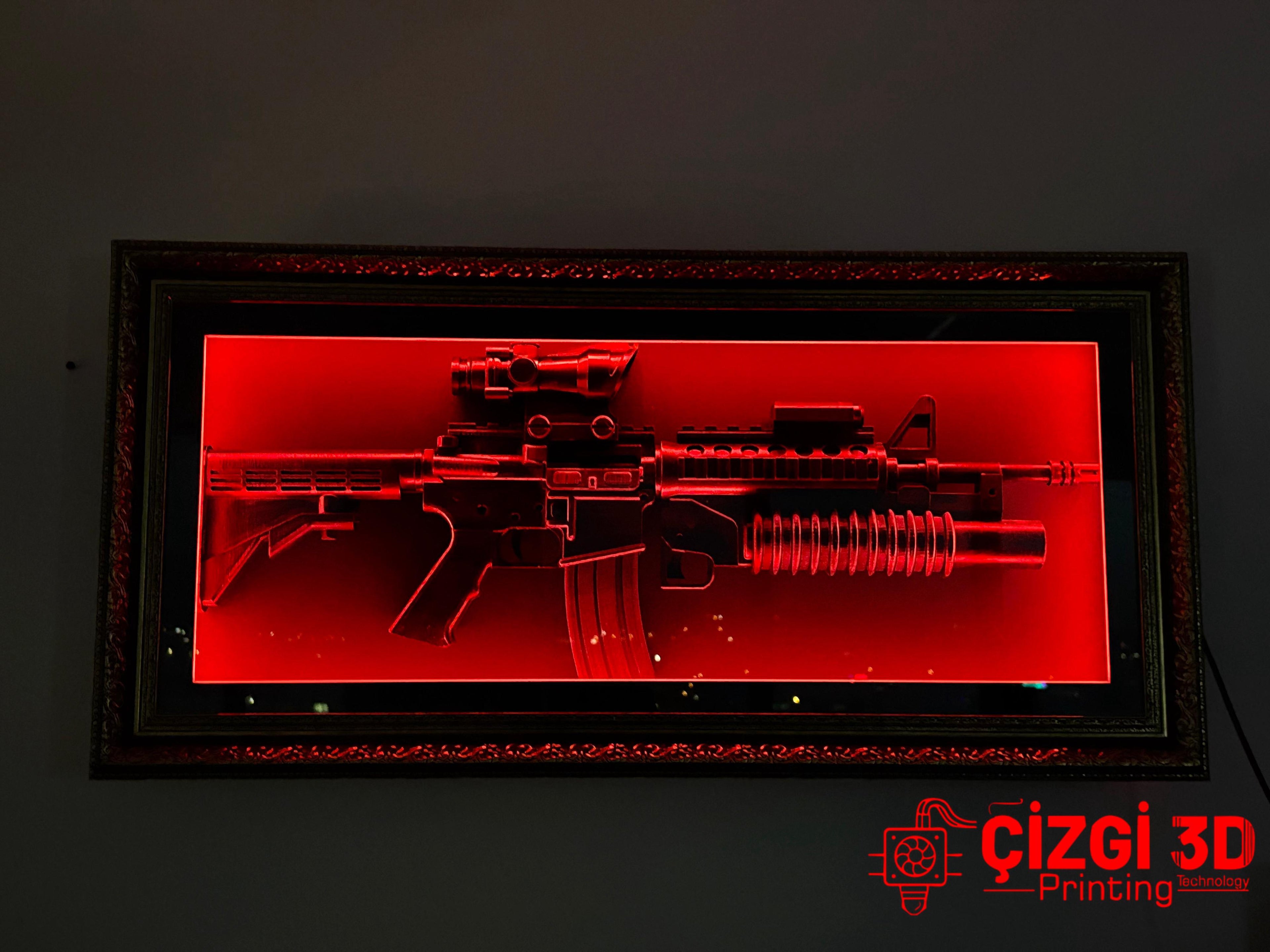 M4A1 ÇERÇEVELİ MODEL