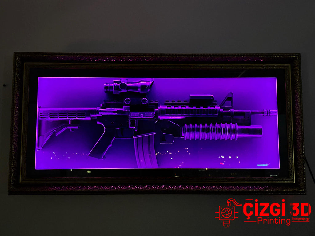 M4A1 ÇERÇEVELİ MODEL