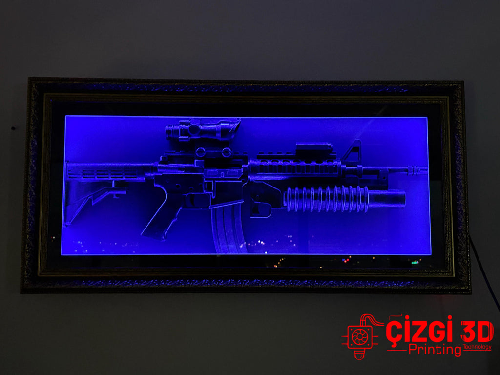 M4A1 ÇERÇEVELİ MODEL