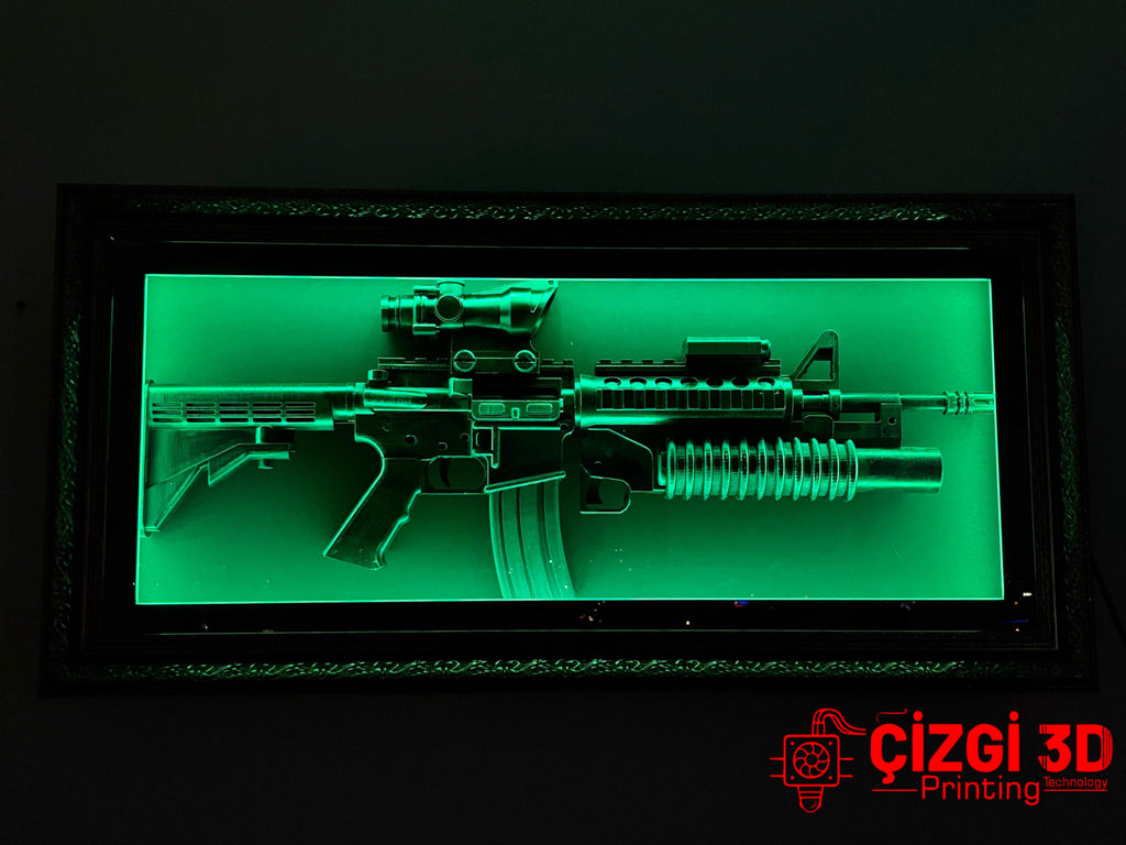 M4A1 ÇERÇEVELİ MODEL
