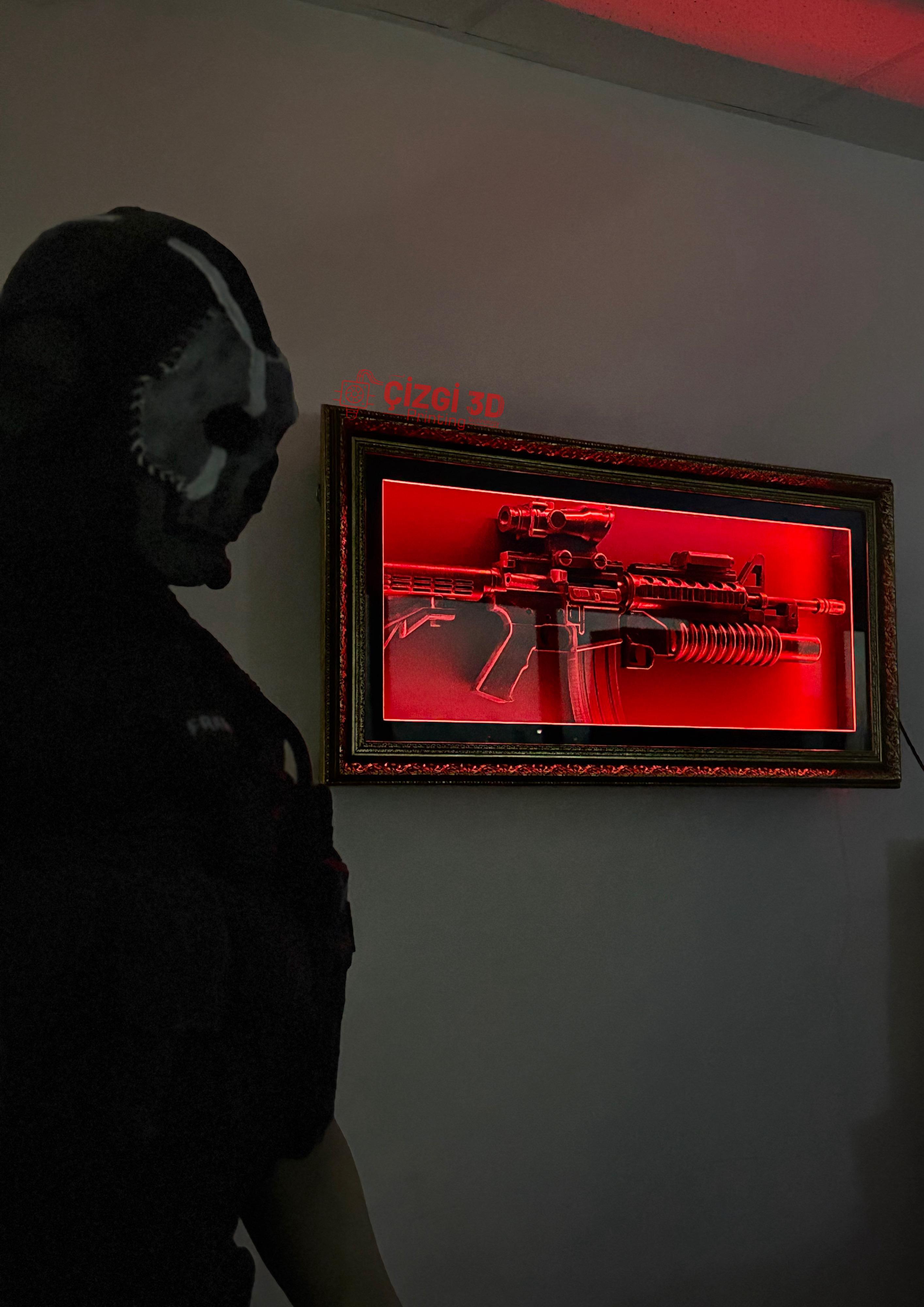 M4A1 ÇERÇEVELİ MODEL