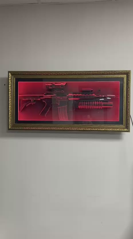 M4A1 ÇERÇEVELİ MODEL