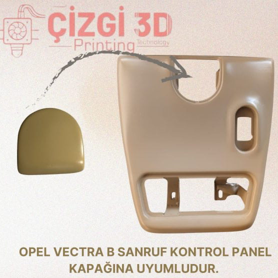 OPEL VECTRA B Uyumlu SANRUF KONTROL PANEL KAPAĞI PARÇASI